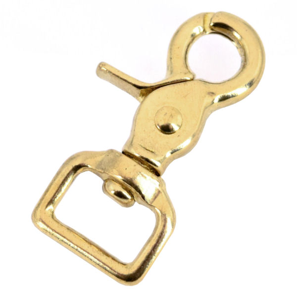Scheren-Karabinerhaken für 20mm | MESSING massiv Scheren-Karabinerhaken für 20mm | MESSING massiv
