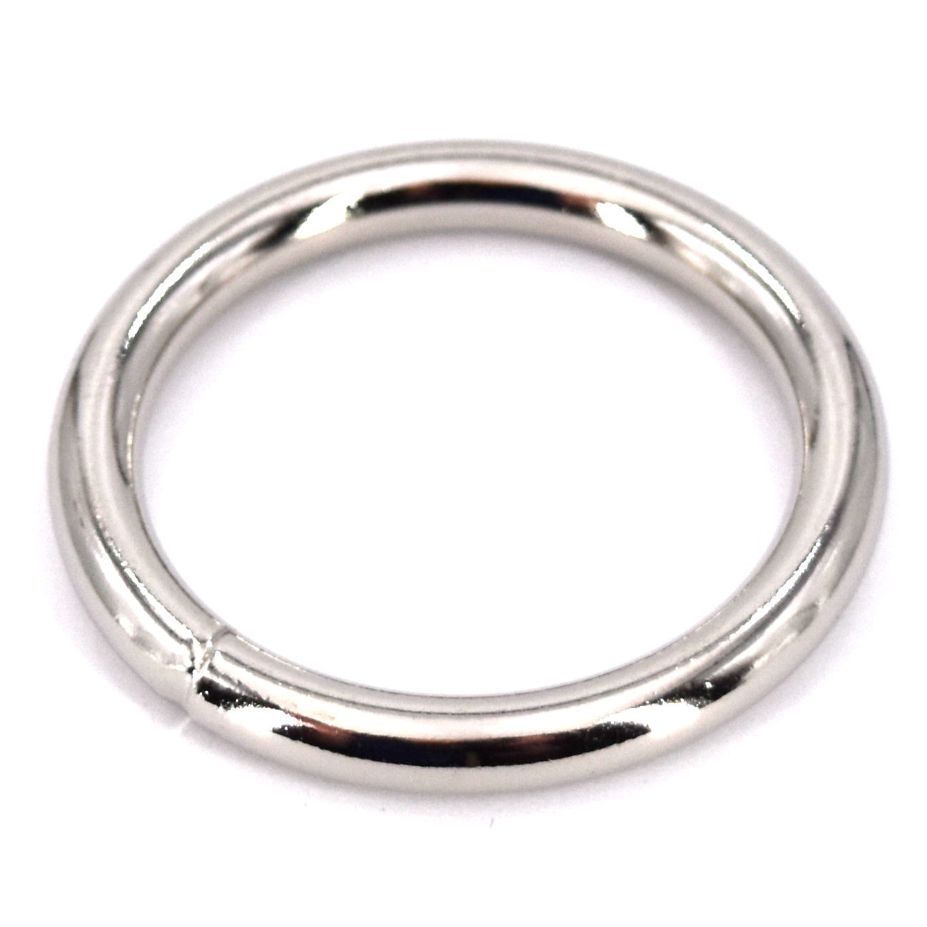 Ring, geschweisst, vernickelt, für 18 mm