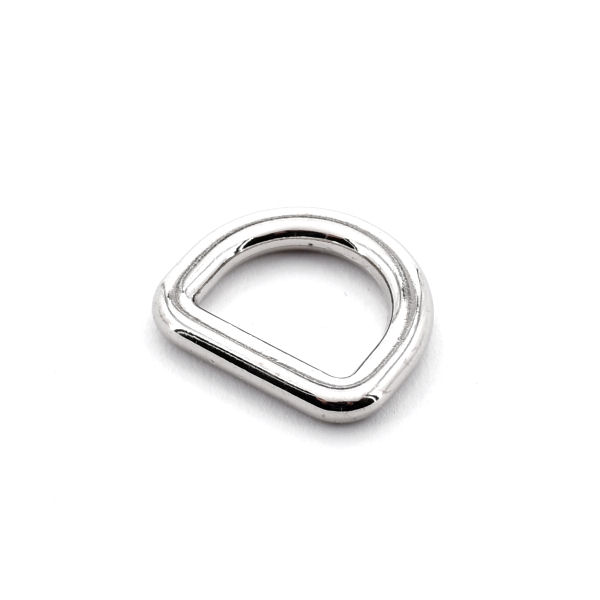 R-7563-15-ni-8-TV-600-DESIGN-Qualit-t-halbrund-Ring-D-Ring-Griffring-se-15mm-Gurte-Henkel-Taschen-Lederwaren-OEM-Hersteller-shop-kaufen DESIGN D-Ring 15 mm, nickel poliert