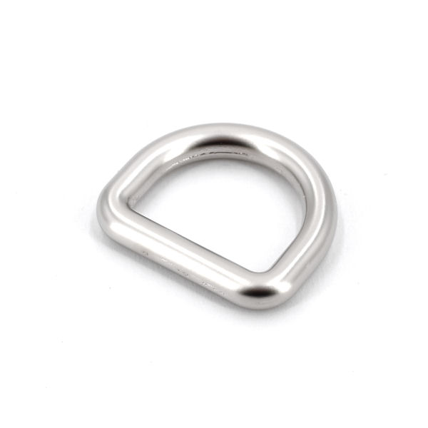 R-7563-20-nima-8-TV-600-DESIGN-Qualit-t-halbrund-Ring-D-Ring-Griffring-se-20mm-matt-Gurte-Henkel-Taschen-Lederwaren-OEM-Hersteller-shop-kaufen DESIGN D-Ring, 20 mm, nickel matt