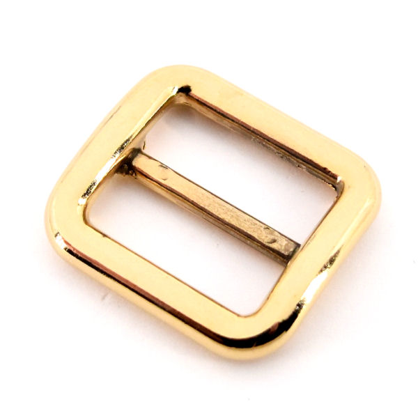 DESIGN-Schiebeschnalle für 20 mm | gold poliert