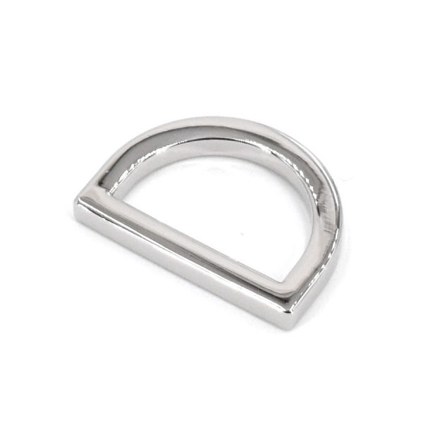 DESIGN D-Ring 20 mm | nickel poliert DESIGN D-Ring 20 mm | nickel poliert
