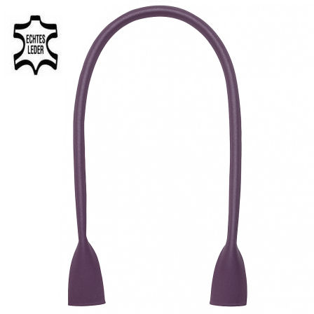 Taschenhenkel 80 cm, ECHT LEDER lila violett Taschenhenkel 80 cm, ECHT LEDER lila violett