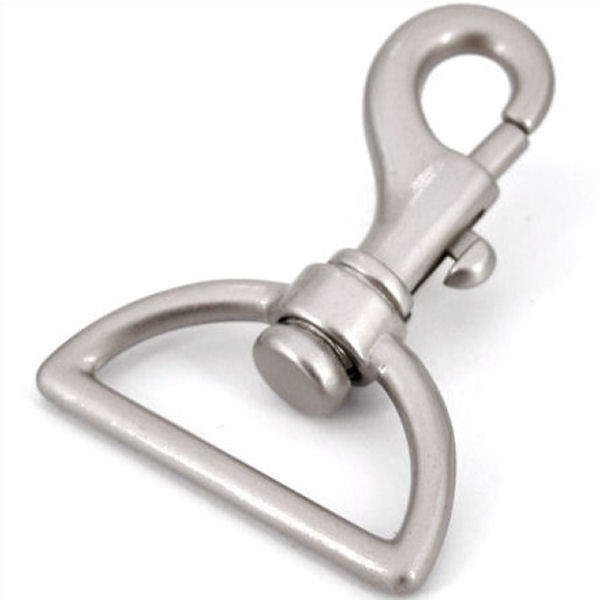 Taschen-Karabinerhaken für 35 mm | nickel matt