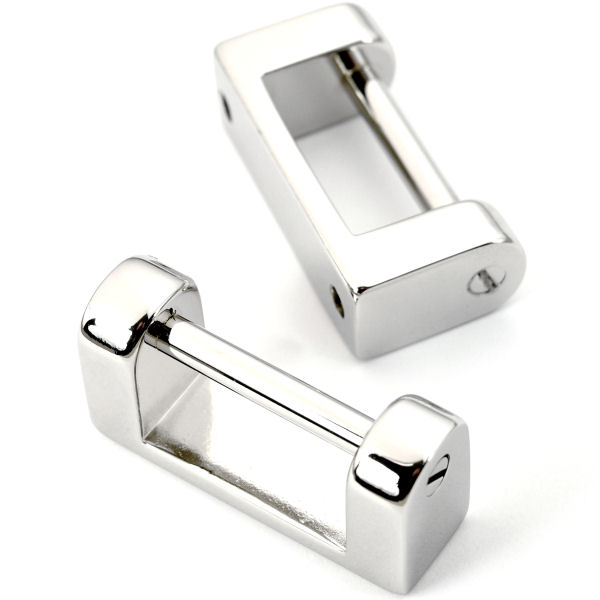 PREMIUM-Griffhalter für 24 mm, nickel poliert