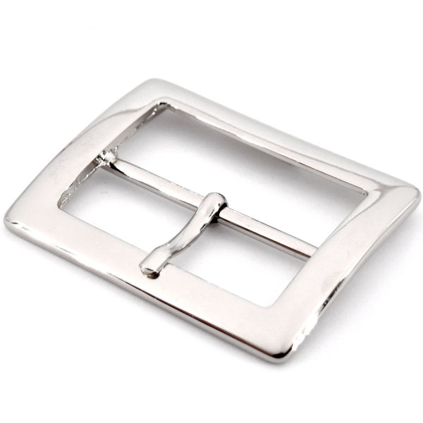 Doppel-Gürtelschnalle 50mm | nickel pol. Doppel-Gürtelschnalle 50mm | nickel pol.