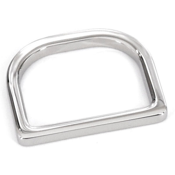 PREMIUM D-Ring für 30mm | nickel poliert