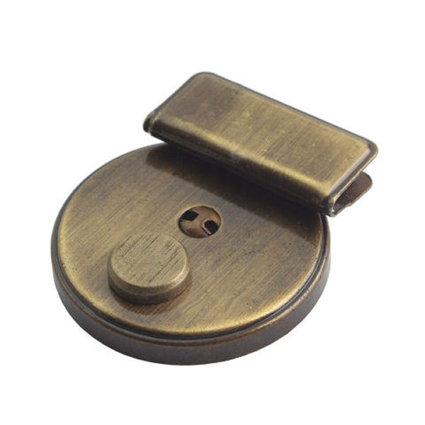 Taschen-Mappenschloss altmessing | 40 x 40 mm
