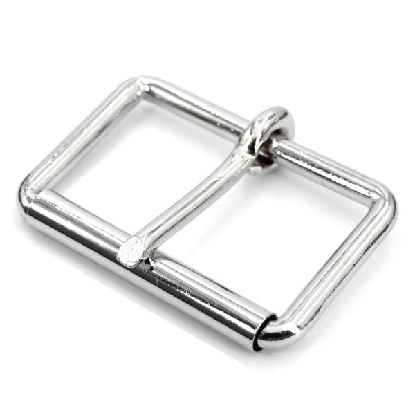 Rollschnalle, geschweißt, vernickelt, für 50 mm Rollschnalle, geschweißt, vernickelt, für 50 mm
